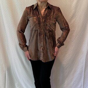 NWT Pilcro Button Down Long Sleeve